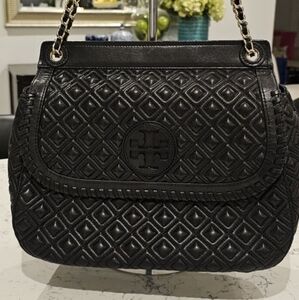 "SOLD"  Authentic Tory Burch Marion Quilted Bag.